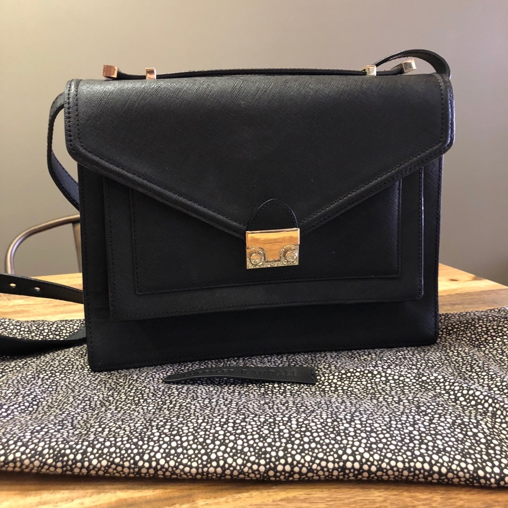 Loeffler Randall Black Crossbody Purse